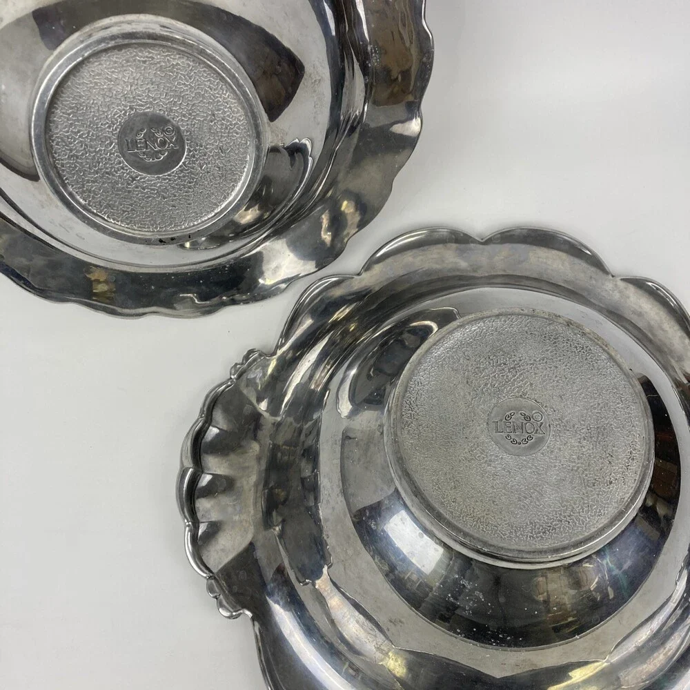 Lenox Olive Leaf Serving Bowl Set 13